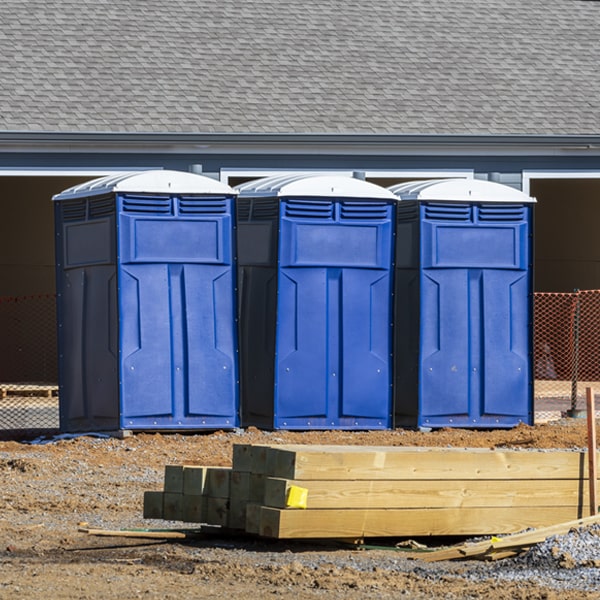 are there any additional fees associated with porta potty delivery and pickup in Patricksburg IN